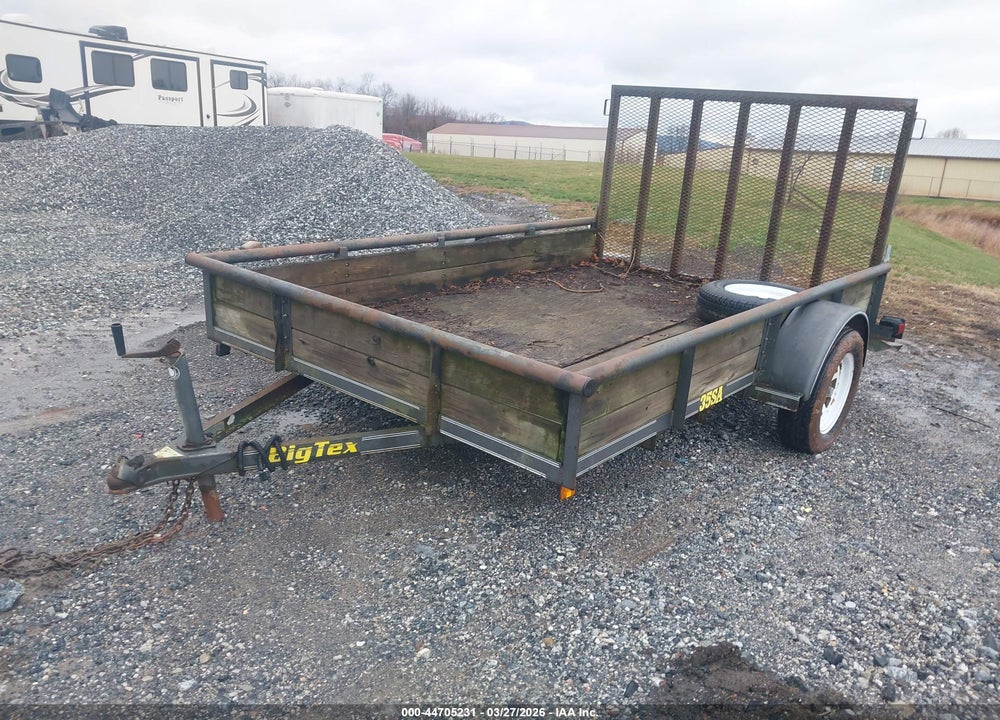1999 BIG TEX TRAILER VIN: 4K8AX1016X1A40034