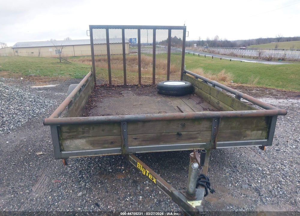 1999 BIG TEX TRAILER VIN: 4K8AX1016X1A40034