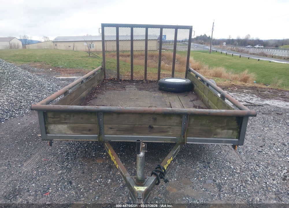 1999 BIG TEX TRAILER VIN: 4K8AX1016X1A40034