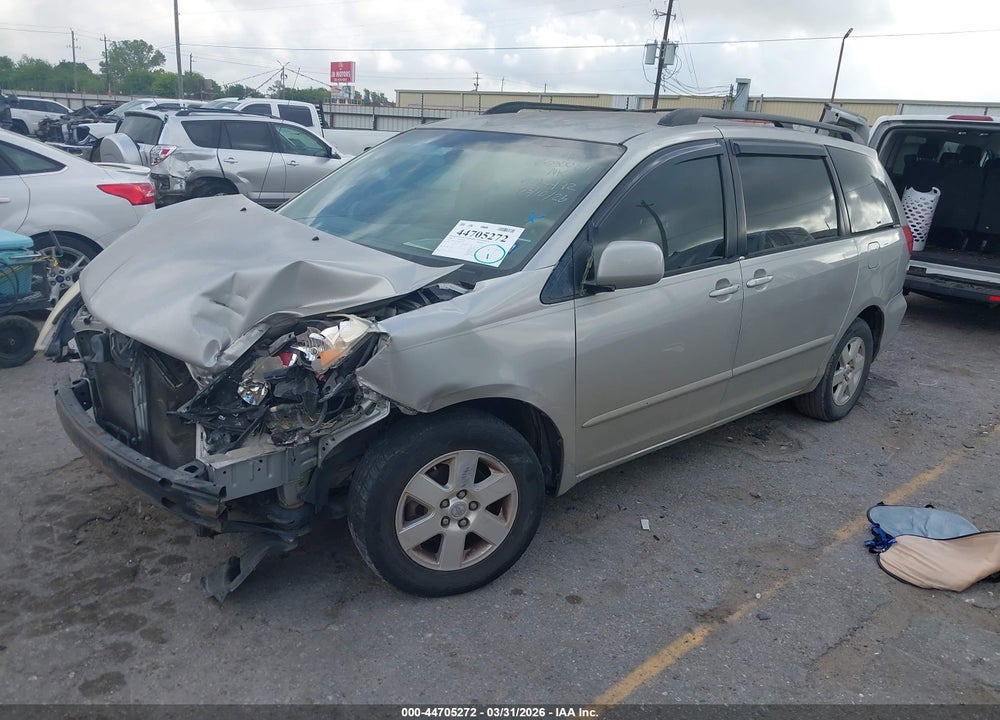 2008 TOYOTA SIENNA XLE VIN: 5TDZK22C18S224472