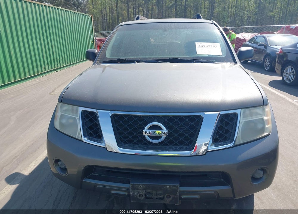 2008 NISSAN PATHFINDER S VIN: 5N1AR18B08C659255