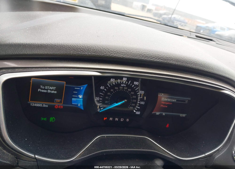 2017 FORD FUSION SE VIN: 3FA6P0HD2HR165885