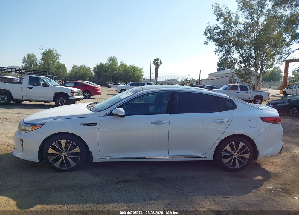 2016 KIA OPTIMA SXL TURBO VIN: 5XXGV4L28GG049301