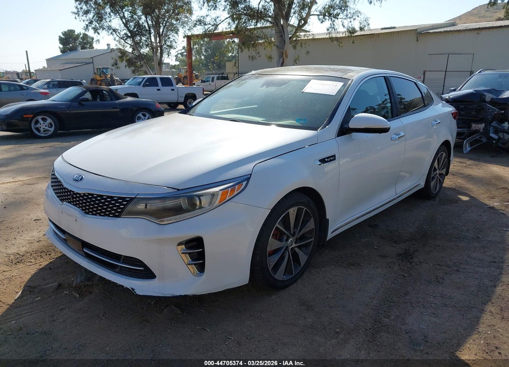 2016 KIA OPTIMA SXL TURBO VIN: 5XXGV4L28GG049301
