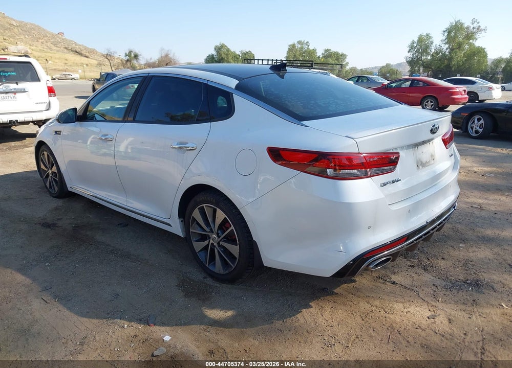 2016 KIA OPTIMA SXL TURBO VIN: 5XXGV4L28GG049301
