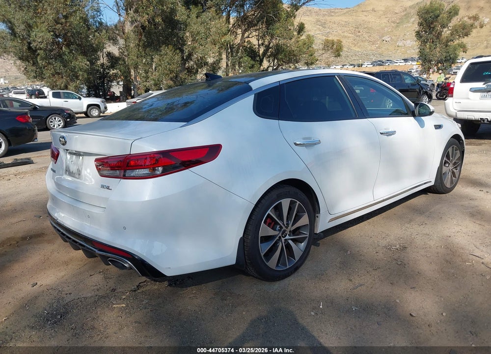 2016 KIA OPTIMA SXL TURBO VIN: 5XXGV4L28GG049301