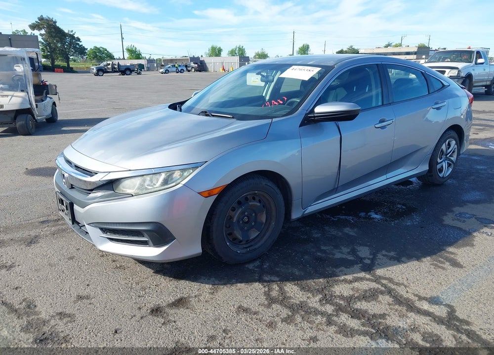 2016 HONDA CIVIC LX VIN: 2HGFC2F57GH554420