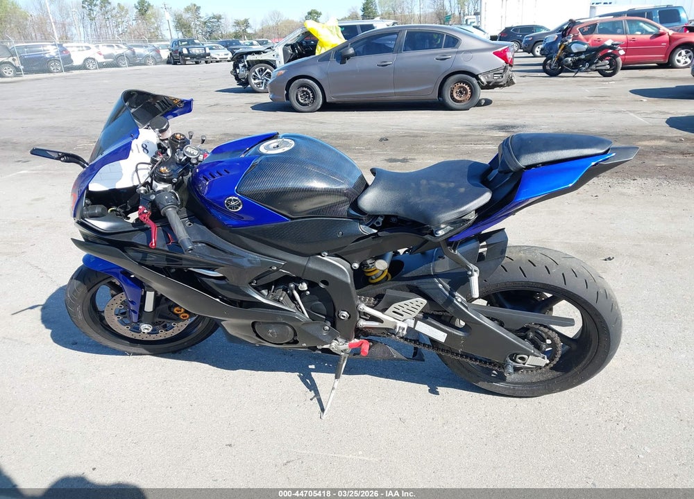 2008 YAMAHA YZFR6 VIN: JYARJ16E08A004094