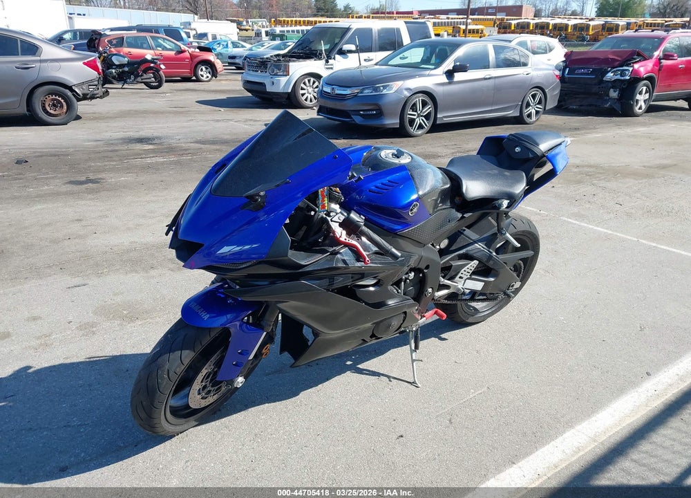 2008 YAMAHA YZFR6 VIN: JYARJ16E08A004094