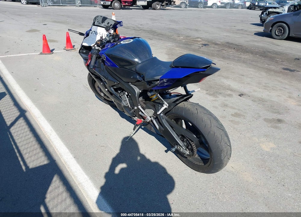 2008 YAMAHA YZFR6 VIN: JYARJ16E08A004094