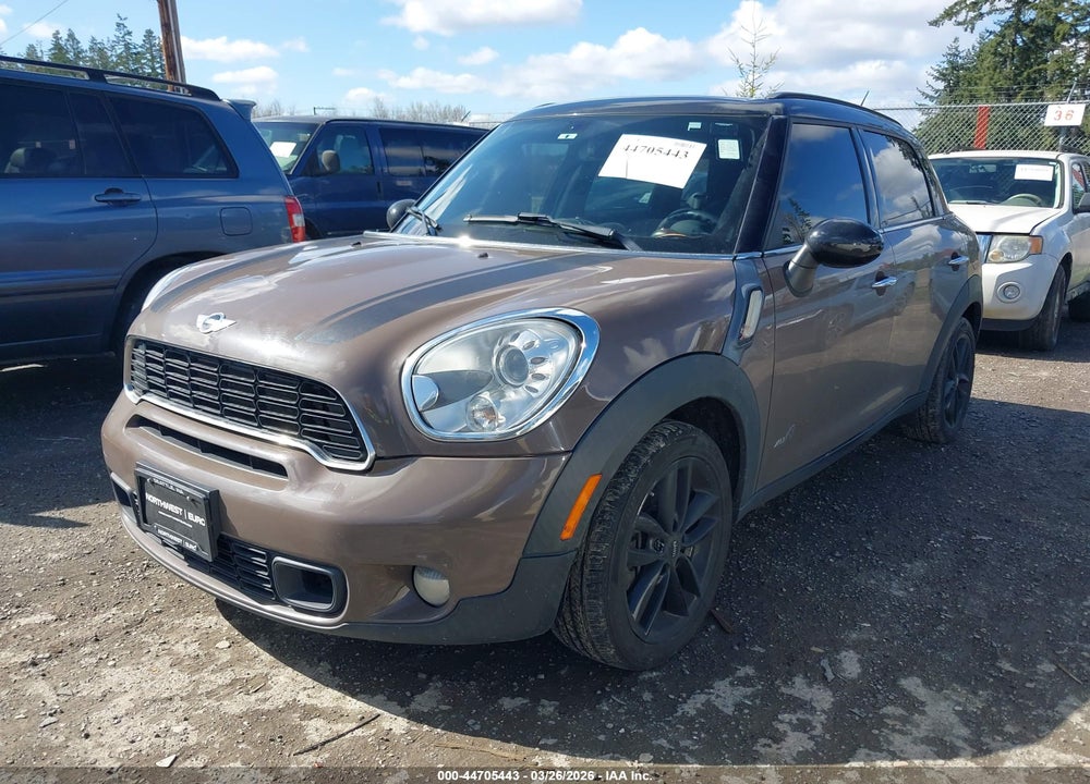 2011 MINI COOPER S COUNTRYMAN VIN: WMWZC5C58BWL54123