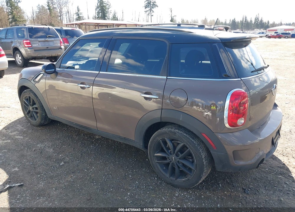 2011 MINI COOPER S COUNTRYMAN VIN: WMWZC5C58BWL54123