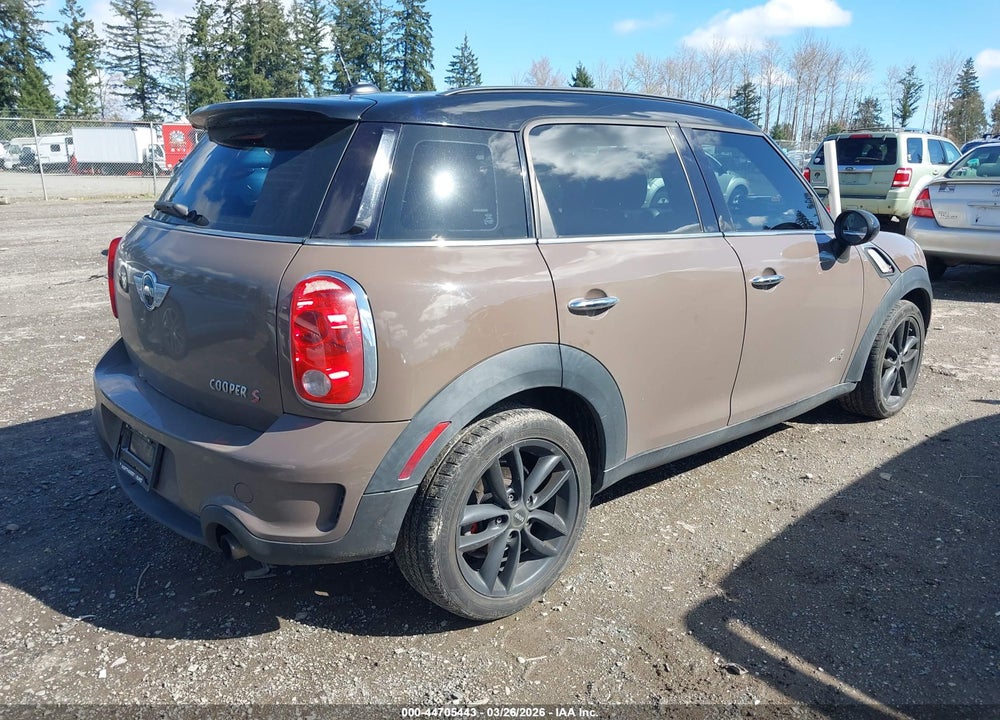 2011 MINI COOPER S COUNTRYMAN VIN: WMWZC5C58BWL54123
