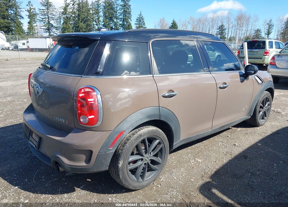 2011 MINI COOPER S COUNTRYMAN VIN: WMWZC5C58BWL54123