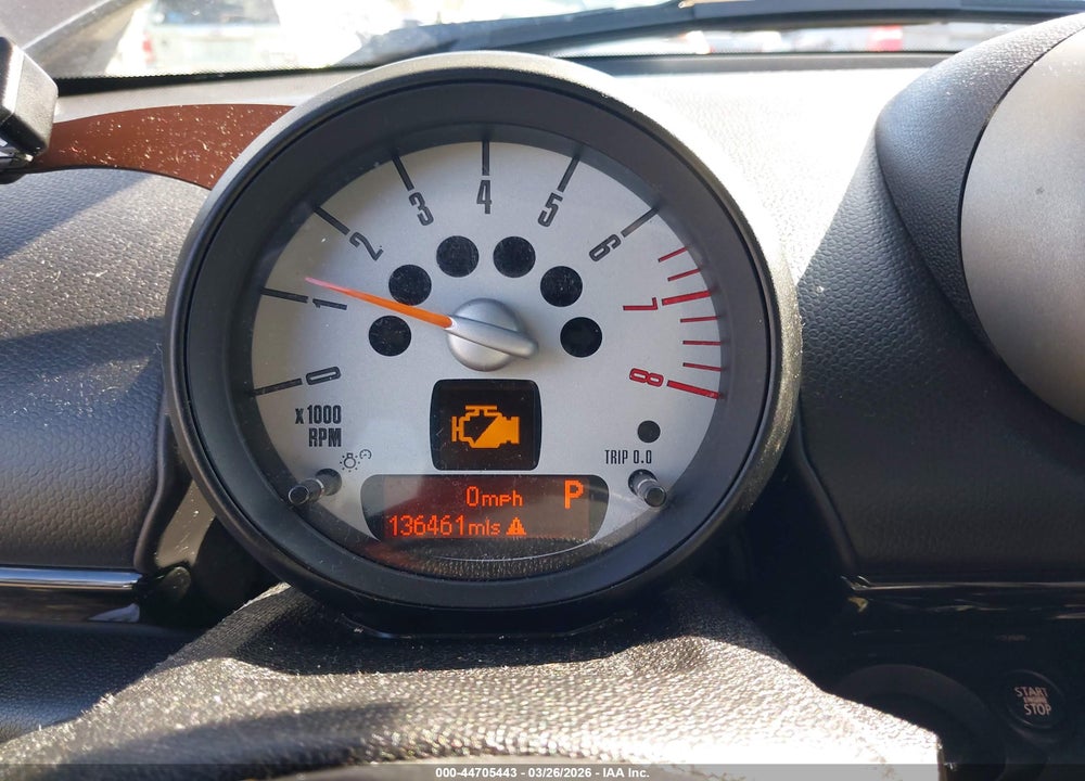 2011 MINI COOPER S COUNTRYMAN VIN: WMWZC5C58BWL54123