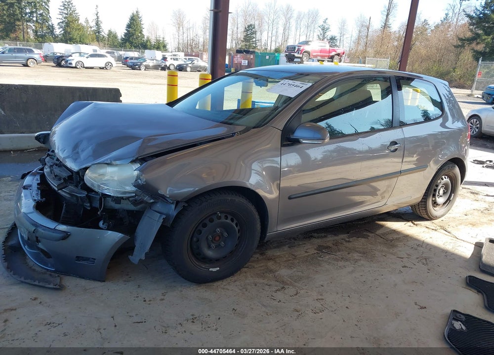 2009 VOLKSWAGEN RABBIT S VIN: WVWAB71K89W144445