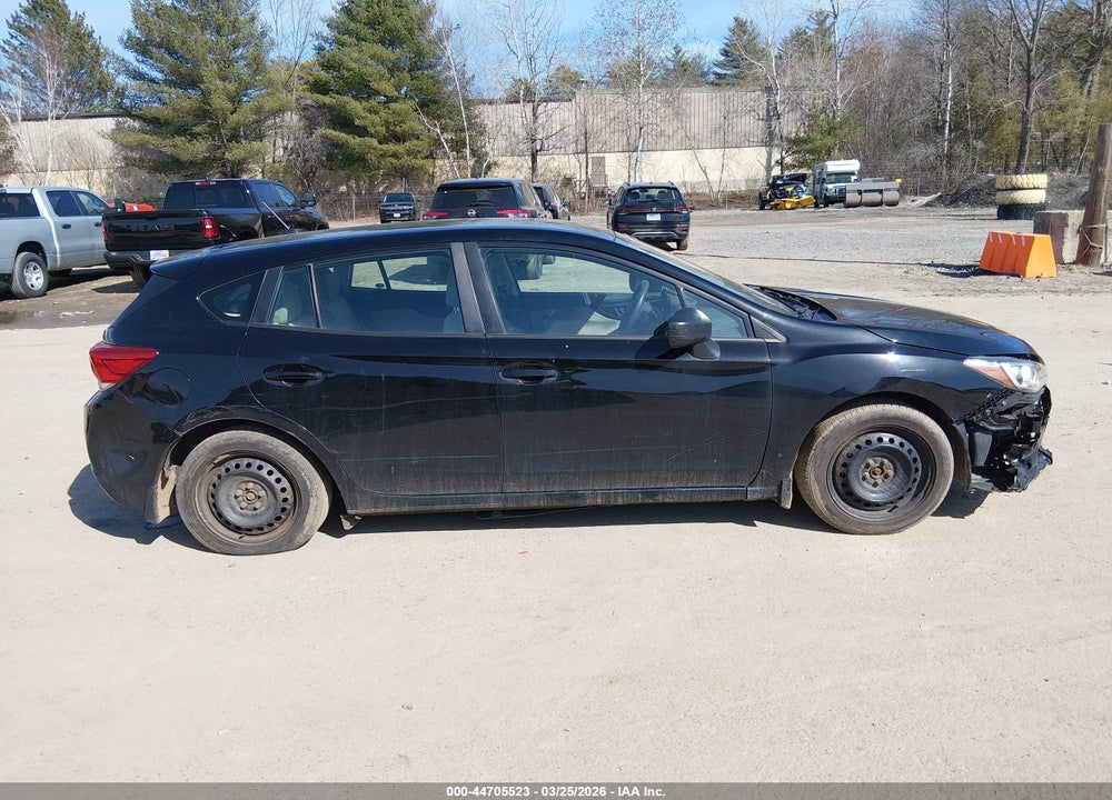 2021 SUBARU IMPREZA 5-DOOR VIN: 4S3GTAB68M3701001