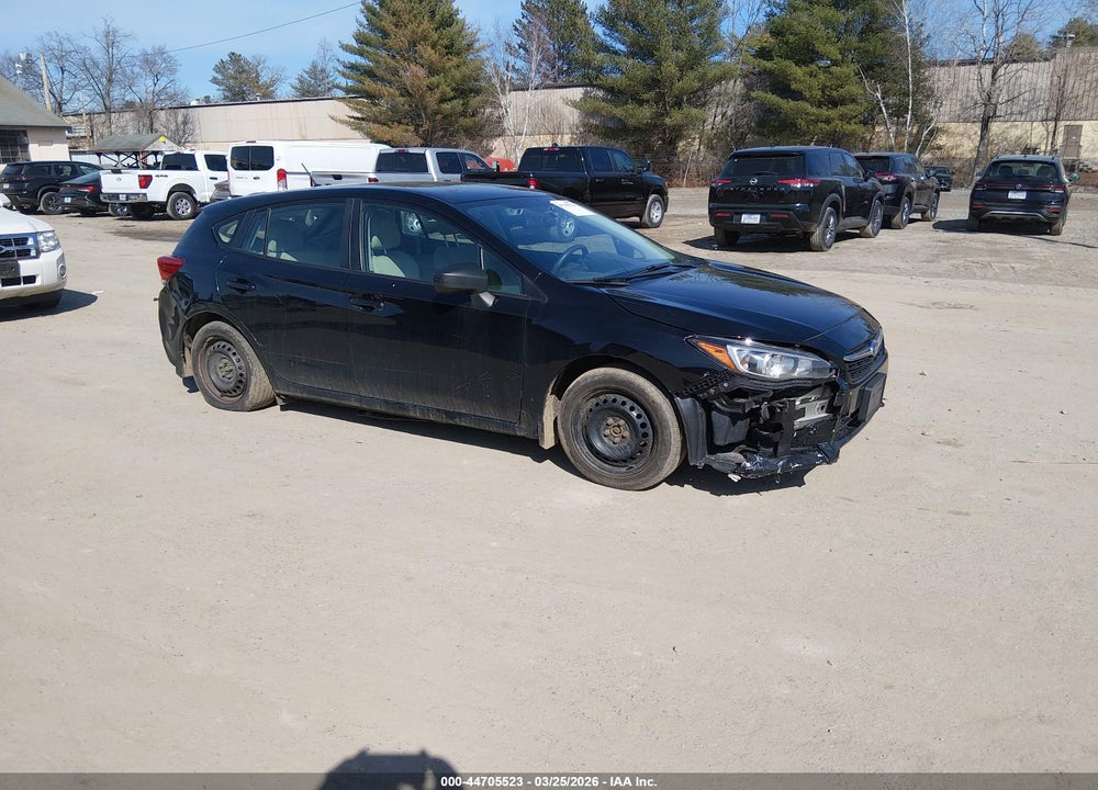 2021 SUBARU IMPREZA 5-DOOR VIN: 4S3GTAB68M3701001
