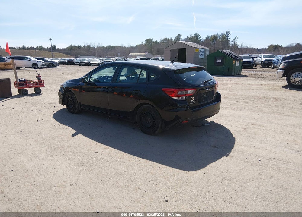 2021 SUBARU IMPREZA 5-DOOR VIN: 4S3GTAB68M3701001