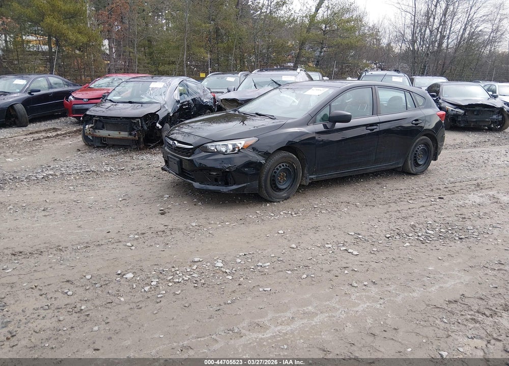 2021 SUBARU IMPREZA 5-DOOR VIN: 4S3GTAB68M3701001