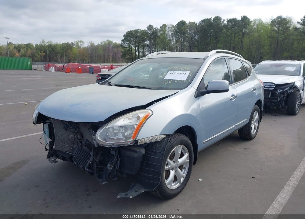 2011 NISSAN ROGUE SV VIN: JN8AS5MT5BW150111