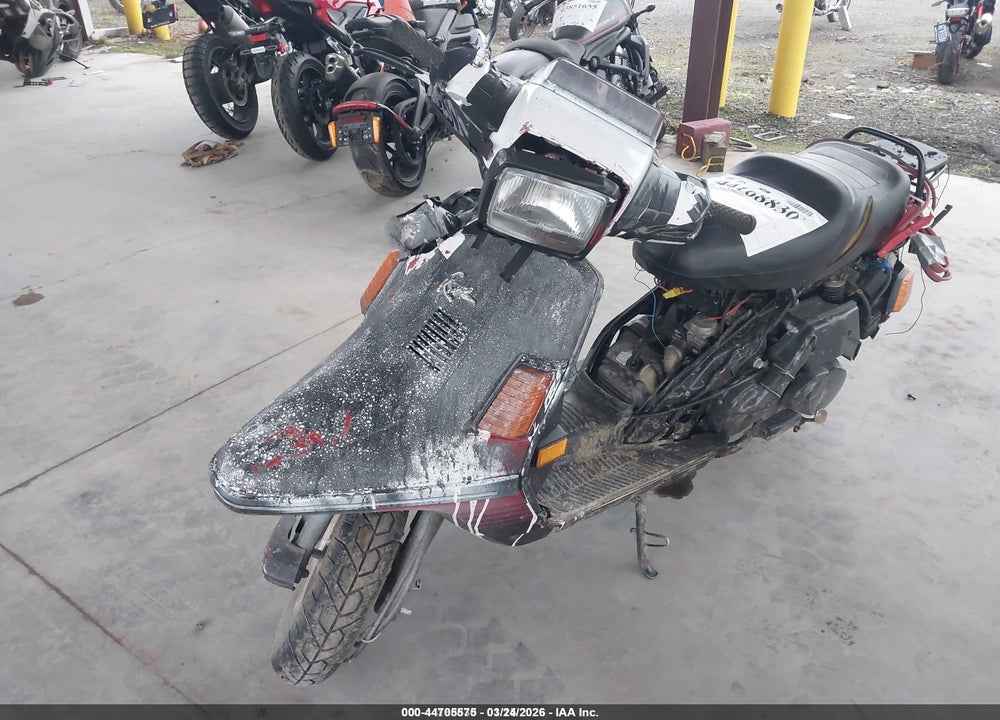 1987 YAMAHA XC200 VIN: JYA1XX008HA000130