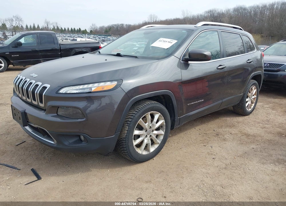 2016 JEEP CHEROKEE LIMITED VIN: 1C4PJLDB2GW229439