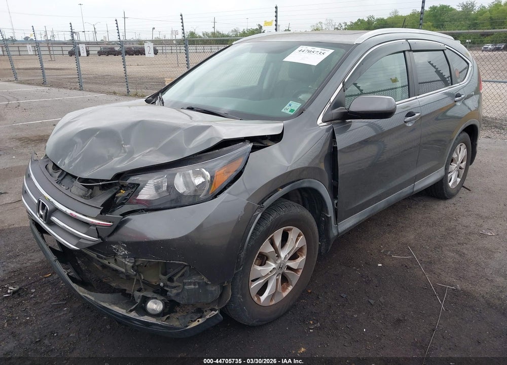2012 HONDA CR-V EX-L VIN: 2HKRM3H70CH513321