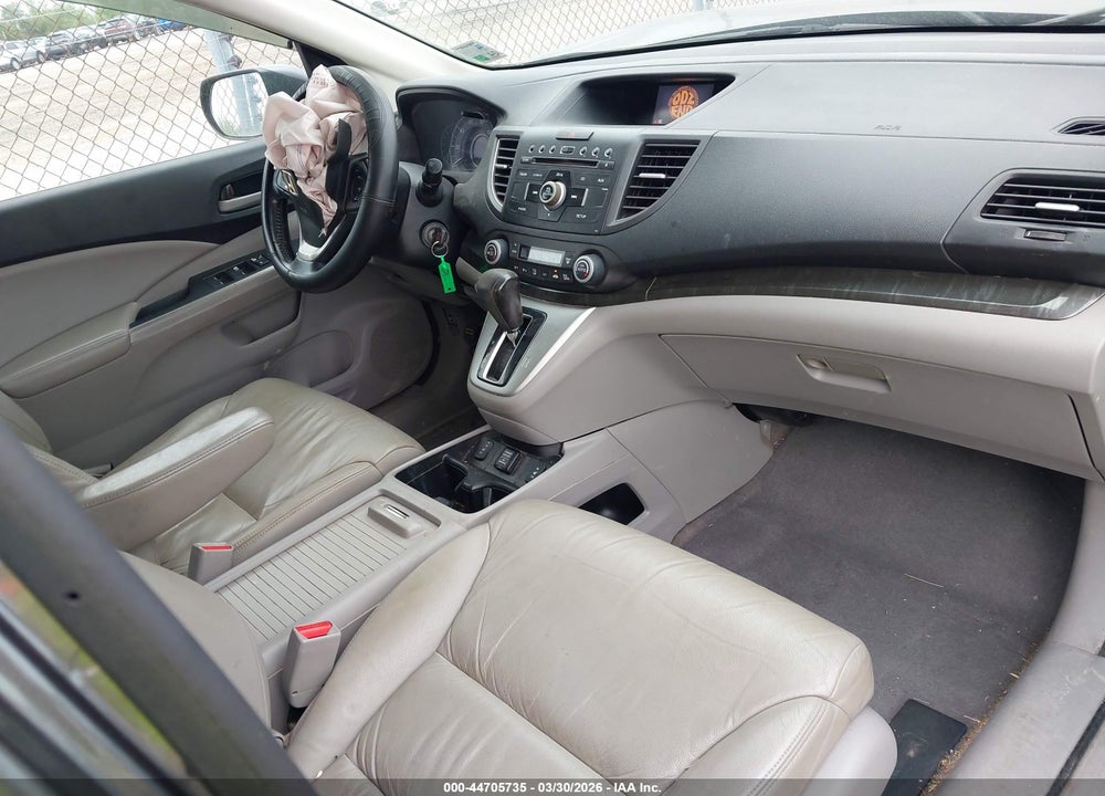 2012 HONDA CR-V EX-L VIN: 2HKRM3H70CH513321
