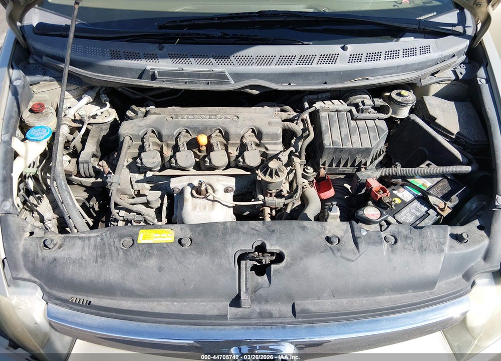 2008 HONDA CIVIC LX VIN: 1HGFA16538L049849