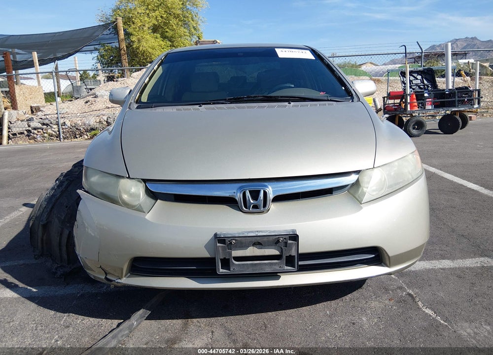 2008 HONDA CIVIC LX VIN: 1HGFA16538L049849