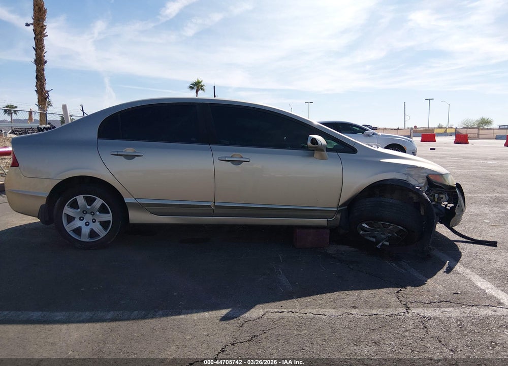 2008 HONDA CIVIC LX VIN: 1HGFA16538L049849