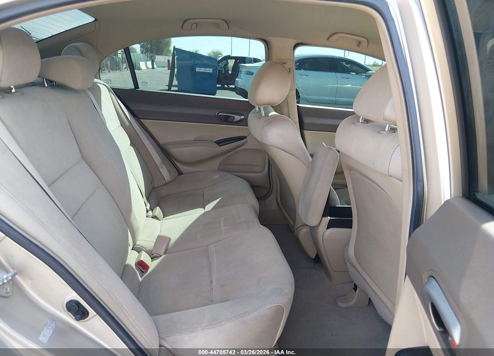 2008 HONDA CIVIC LX VIN: 1HGFA16538L049849