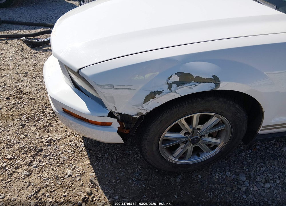 2006 FORD MUSTANG V6 VIN: 1ZVFT84N865107263