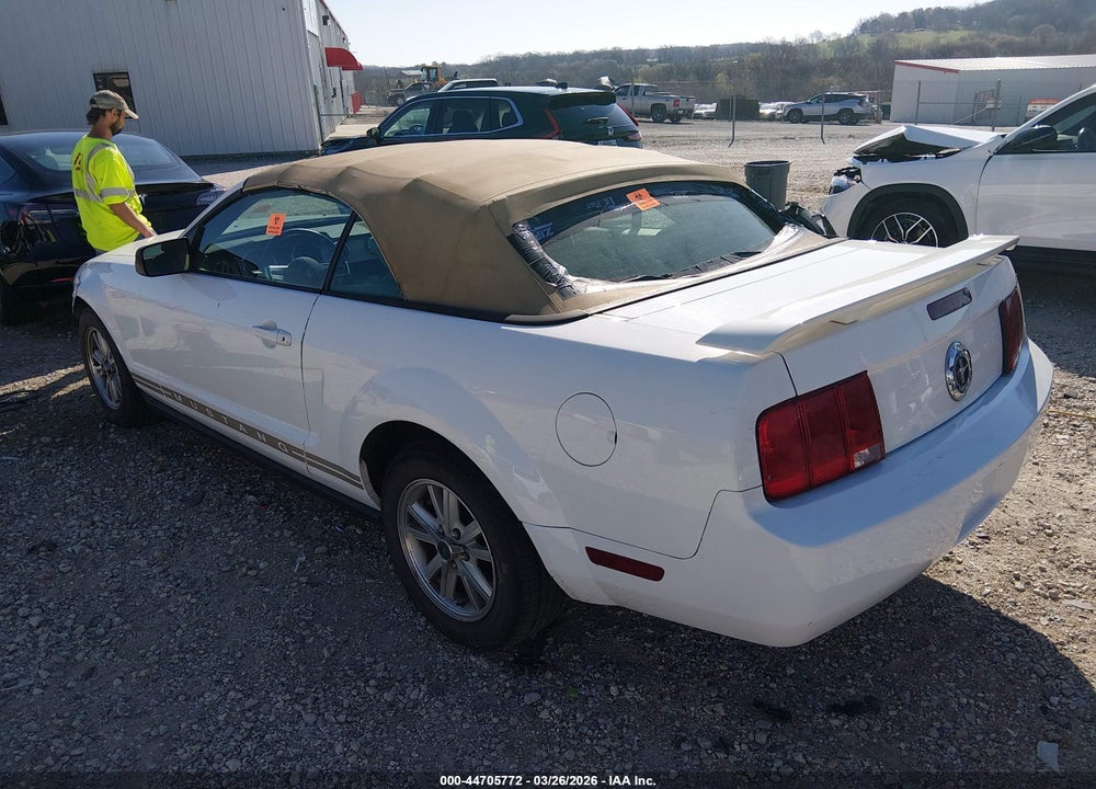 2006 FORD MUSTANG V6 VIN: 1ZVFT84N865107263