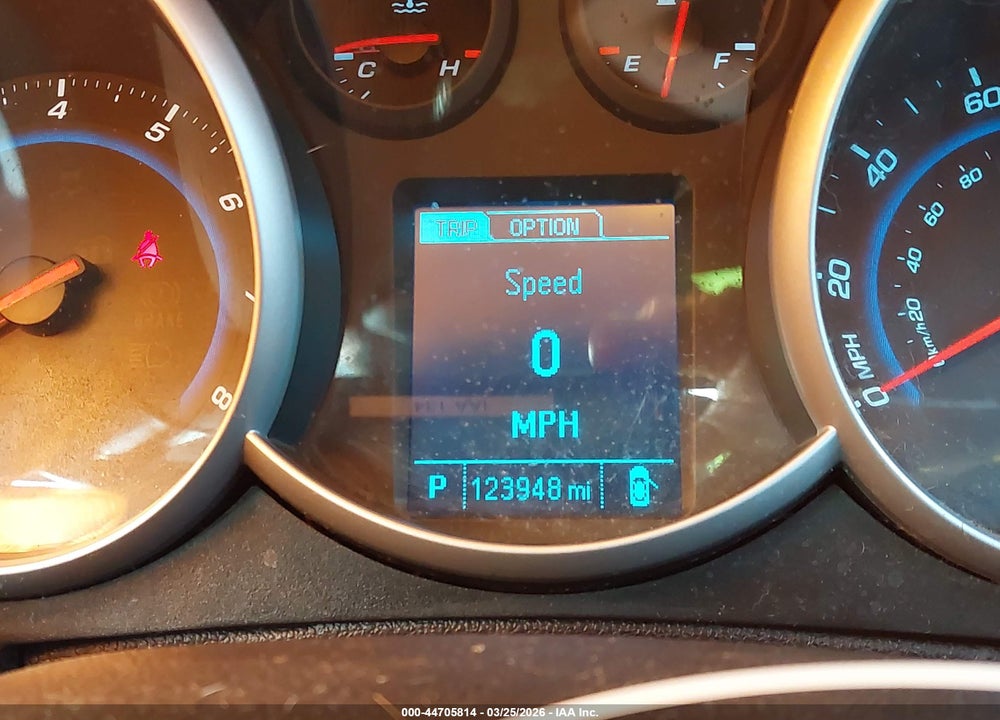 2014 CHEVROLET CRUZE 1LT AUTO VIN: 1G1PC5SB7E7125196