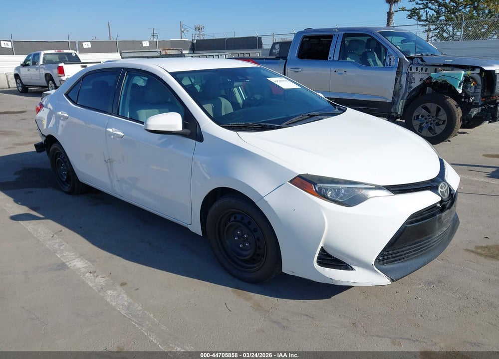 2017 TOYOTA COROLLA LE VIN: 2T1BURHEXHC957058