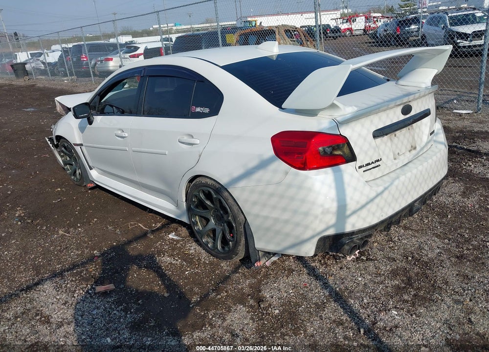 2018 SUBARU WRX LIMITED VIN: JF1VA1F62J8807648