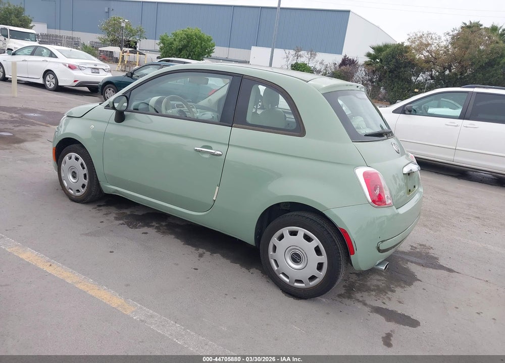 2012 FIAT 500 POP VIN: 3C3CFFAR4CT381195