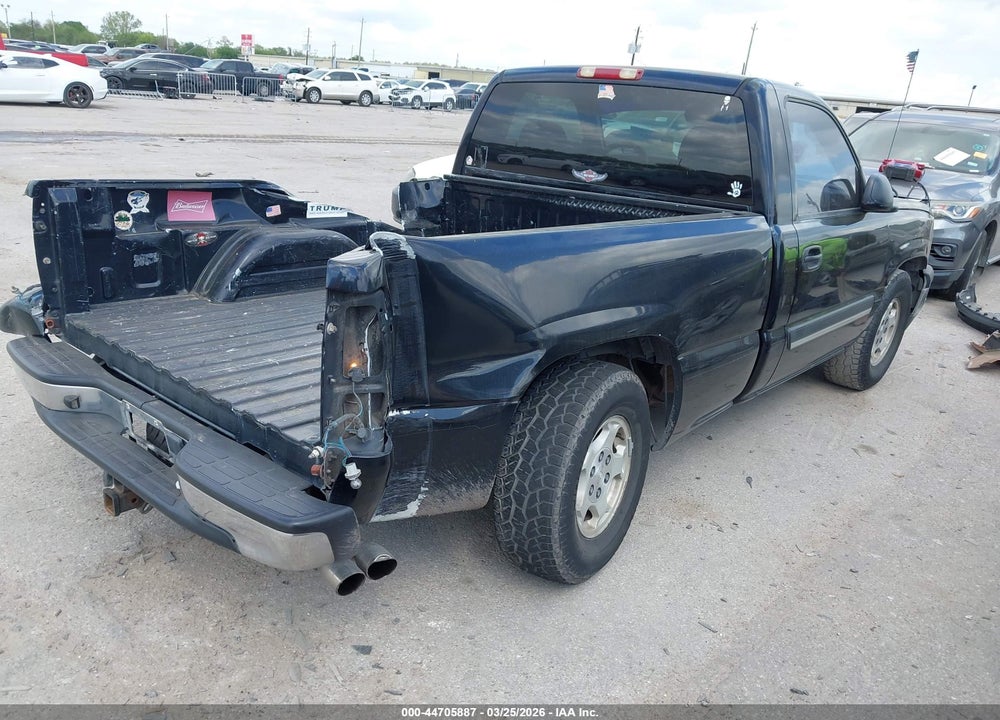 2004 CHEVROLET SILVERADO 1500 LS VIN: 1GCEC14T34Z184388