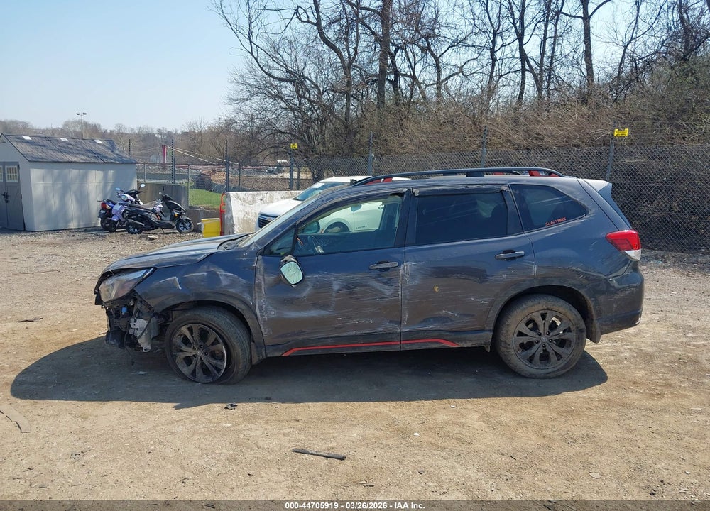 2021 SUBARU FORESTER SPORT VIN: JF2SKARCXMH444114