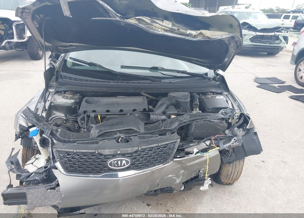 2012 KIA FORTE EX VIN: KNAFU4A21C5619703