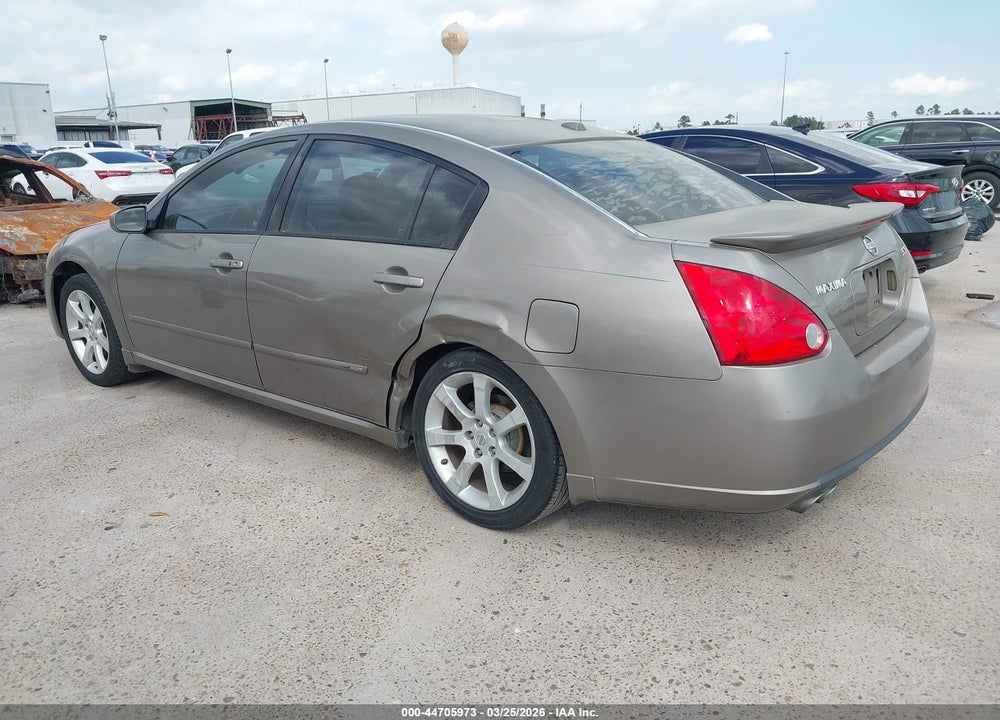 2008 NISSAN MAXIMA 3.5 SE VIN: 1N4BA41E68C837150