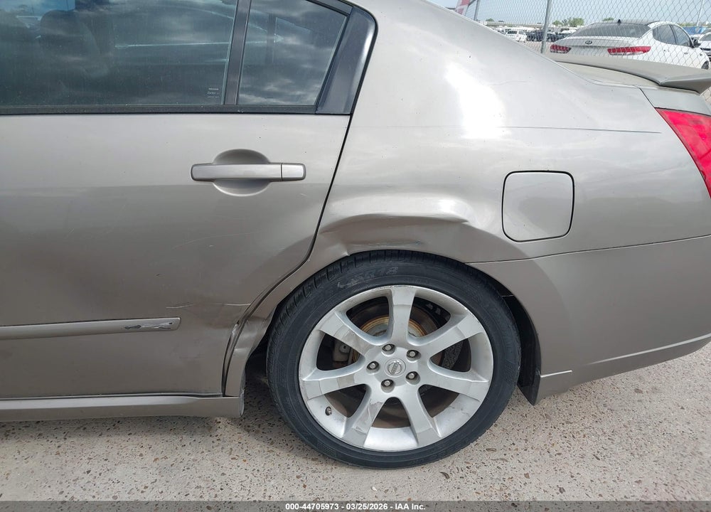 2008 NISSAN MAXIMA 3.5 SE VIN: 1N4BA41E68C837150