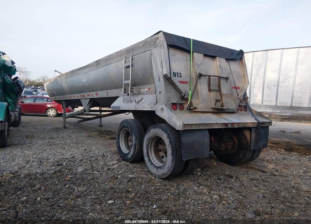 2000 EVERLITE INC DUMP SEMI TRAILER VIN: 1E9EB3923YL185600
