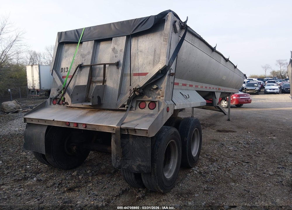 2000 EVERLITE INC DUMP SEMI TRAILER VIN: 1E9EB3923YL185600