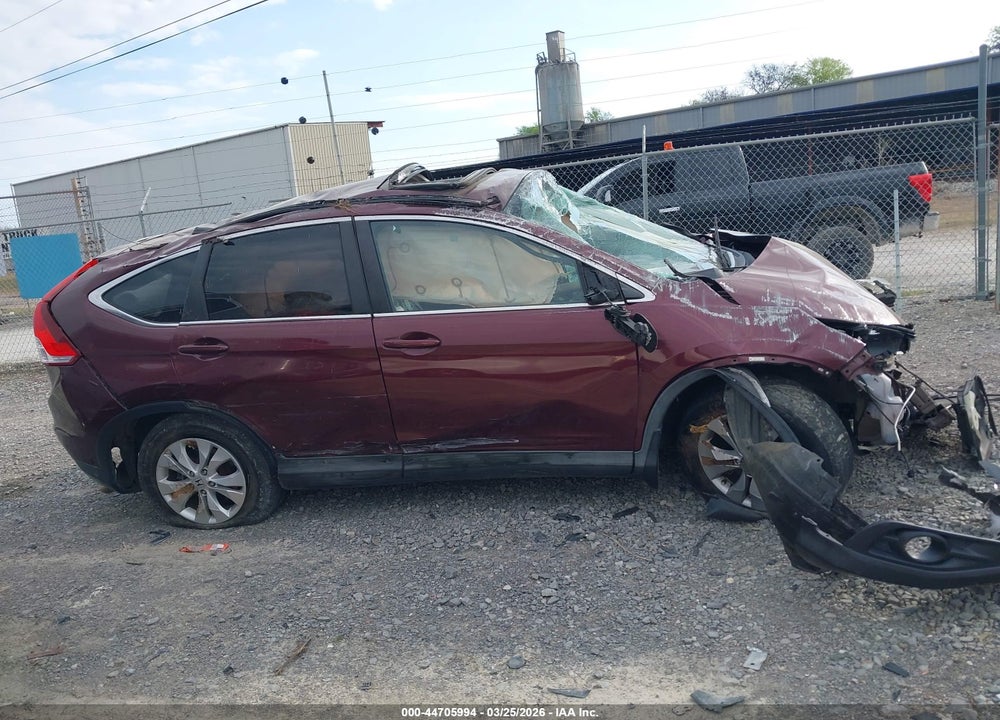2012 HONDA CR-V EX-L VIN: 5J6RM3H78CL042105
