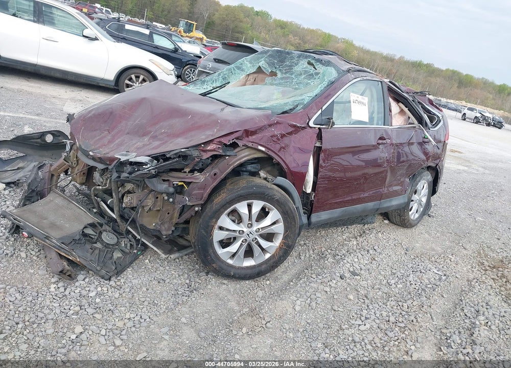 2012 HONDA CR-V EX-L VIN: 5J6RM3H78CL042105