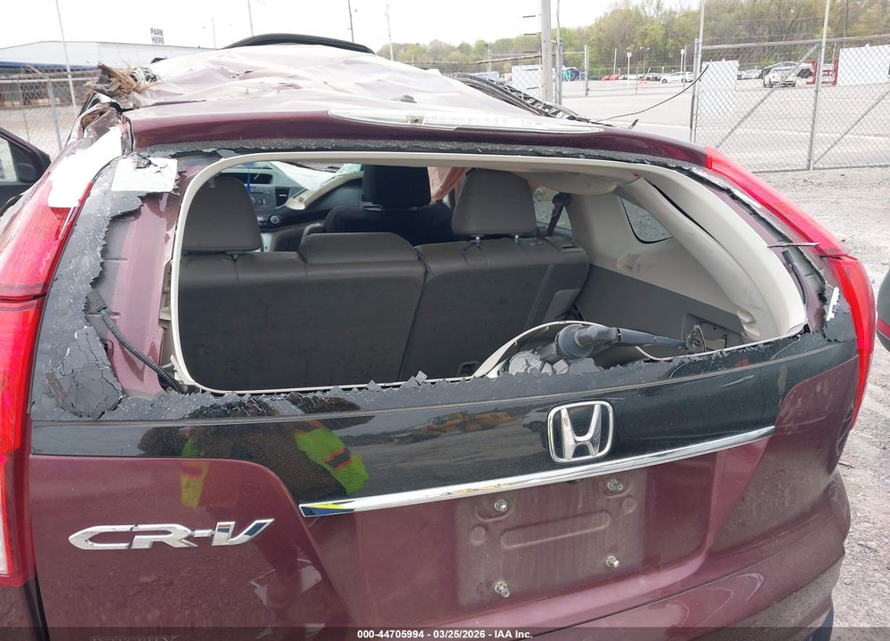 2012 HONDA CR-V EX-L VIN: 5J6RM3H78CL042105