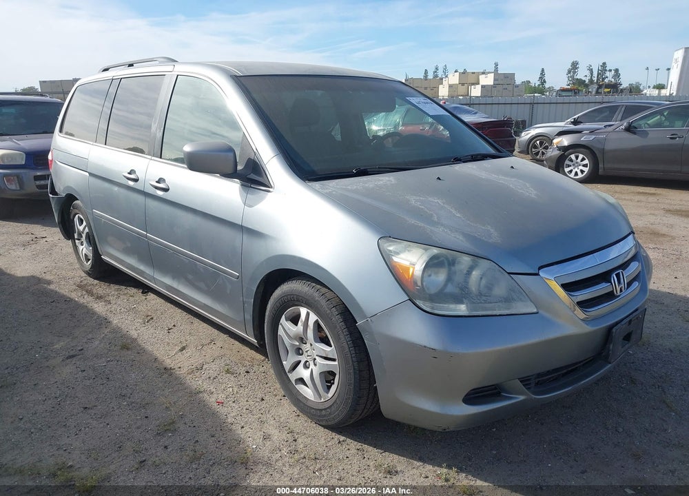 2007 HONDA ODYSSEY EX VIN: 5FNRL38467B084585